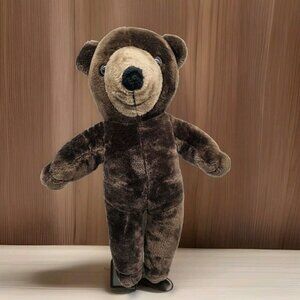 Vintage 1980's J.J. Wind Inc Patriot Bear Teddy Bear 18" Plush Standing Bear